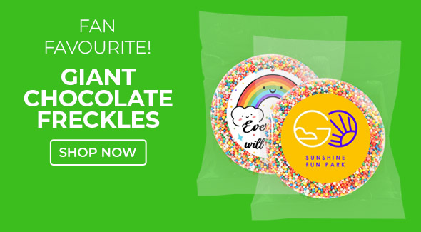 Personalised Giant Chocolate Freckles