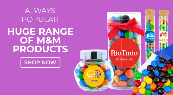Personalised M&Ms in bags, boxes, tubes and more