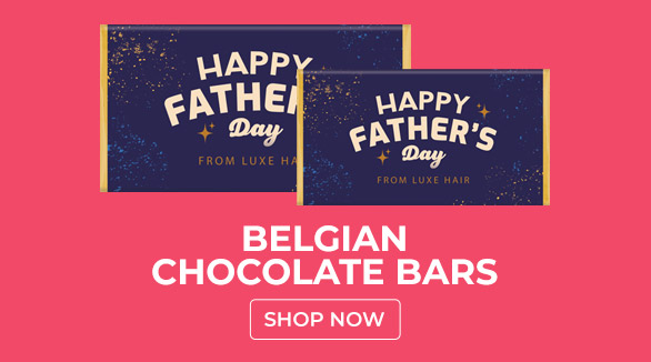 Personalised Chocolate Bars in 35g and 100g bar sizes