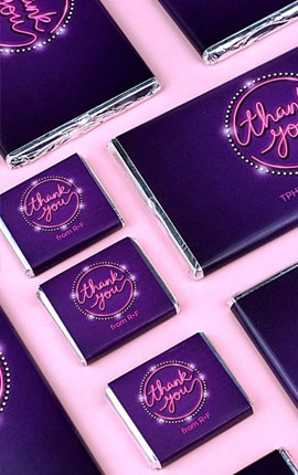 Personalised Chocolates And Mini Chocolates