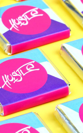 Branded Mini Chocolates