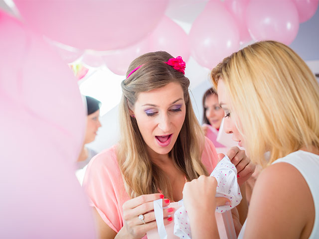 Pink baby shower theme ideas