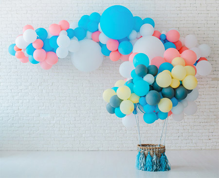 Balloon garlands - The signature item for your Covid-19 affected kids birthday party