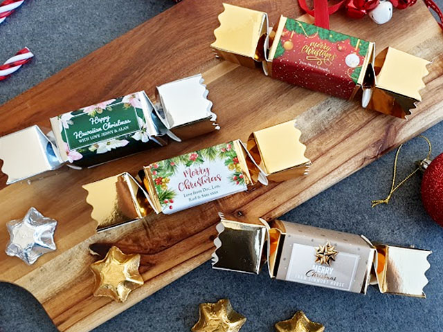 Download Personalised Christmas Crackers - Chocablock Chocolates